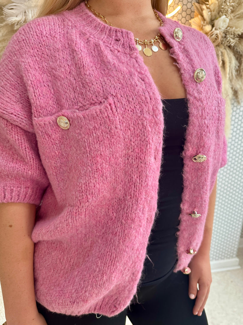 PINK PRINCESS CARDIGAN