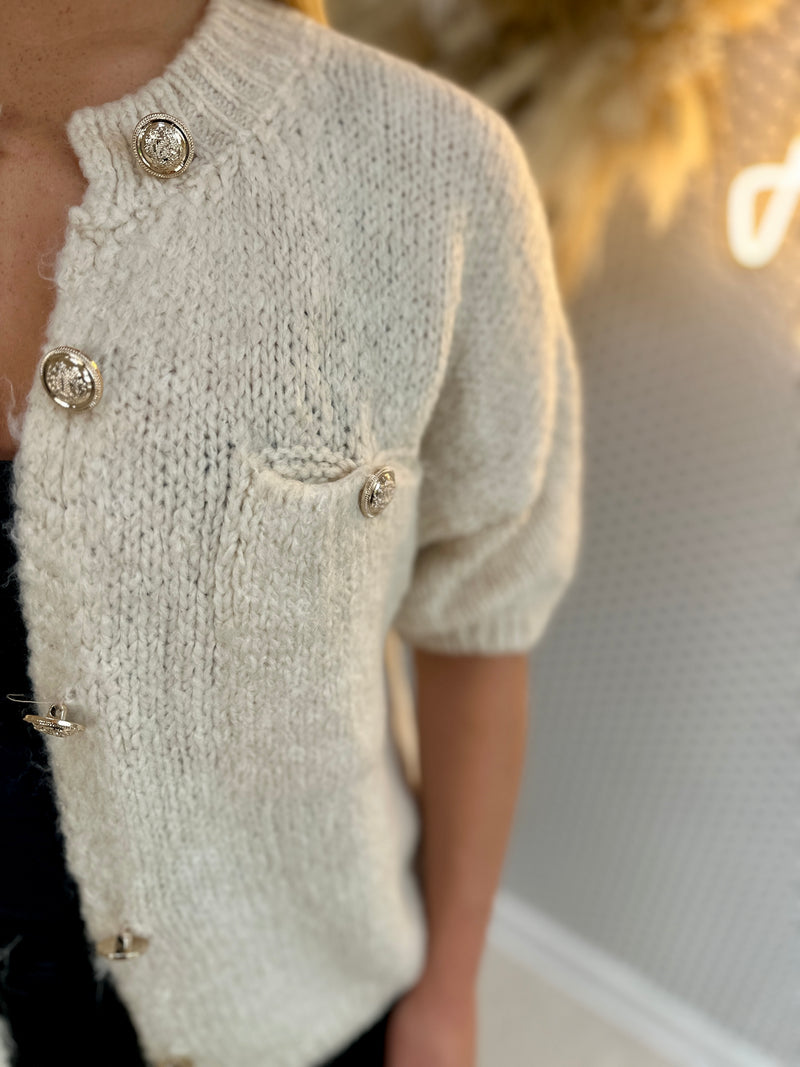 WHITE SWAN CARDIGAN