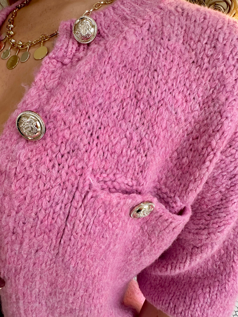 PINK PRINCESS CARDIGAN